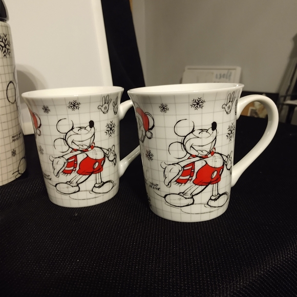 Disney Mickey Holiday Christmas Jar and Mug set - Picture 7 of 8